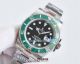 High Replica Rolex Submariner  Watch Black Face Stainless Steel strap Green Ceramic Bezel  40mm (2)_th.jpg